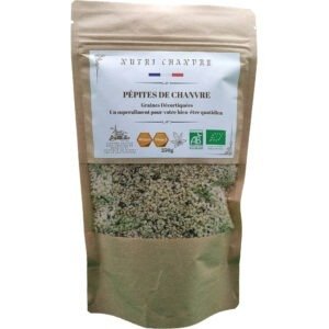 Graines de chanvre bio décortiquées Nutri Chanvre